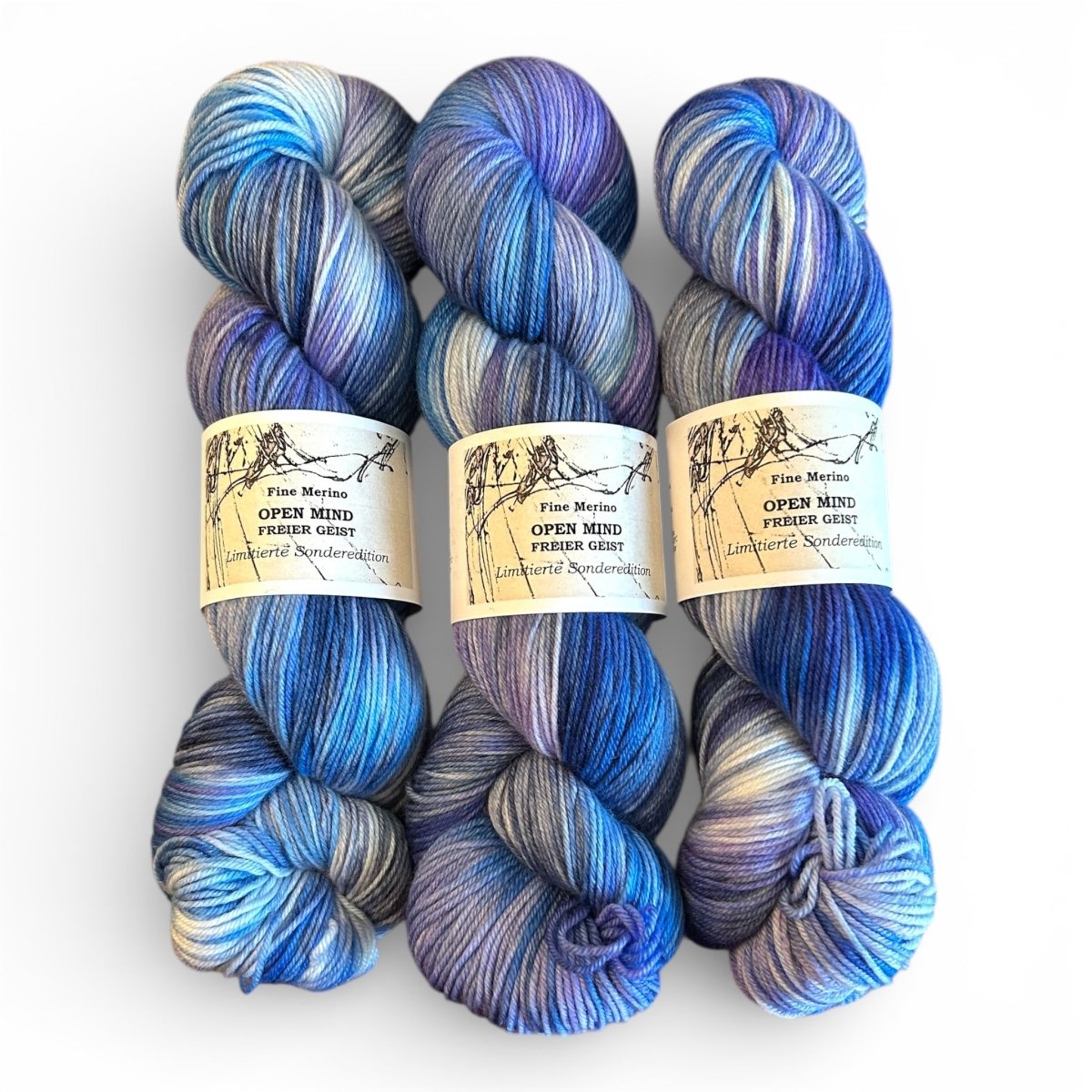 Atelier Franziska Uhl FINE MERINO SOCK - BONIFAKTUR - OPEN MIND - FREIER GEIST Sonderedition - Atelier Franziska Uhl FINE MERINO SOCK