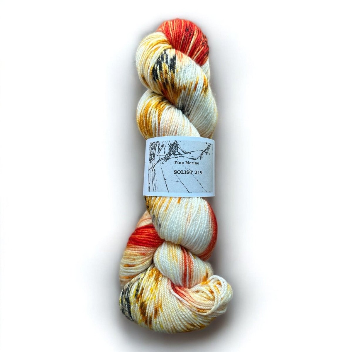 Atelier Franziska Uhl Fine Merino Sock „SOLISTEN“ - BONIFAKTUR - Solist 219 - Atelier Franziska Uhl Atelier Franziska Uhl Fine Merino Sock Solist 219