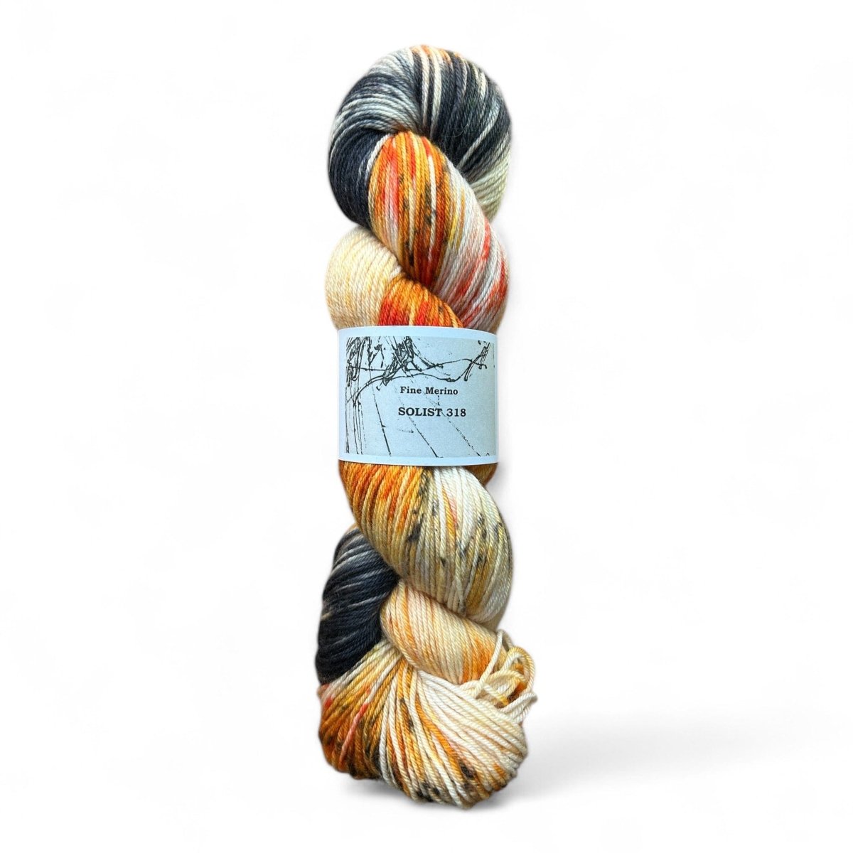 Atelier Franziska Uhl Fine Merino Sock „SOLISTEN“ - BONIFAKTUR - Solist 318 - Atelier Franziska Uhl Atelier Franziska Uhl Fine Merino Sock „SOLISTEN“ Solist 318