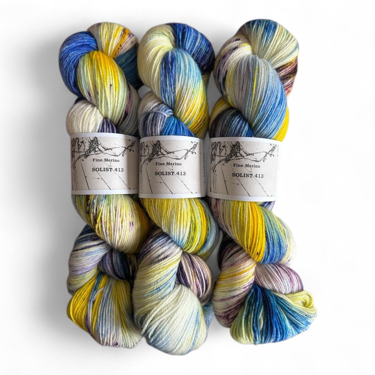 Atelier Franziska Uhl Fine Merino Sock „SOLISTEN“ - BONIFAKTUR - Solist 413 - Atelier Franziska Uhl Atelier Franziska Uhl Fine Merino Sock „SOLISTEN“ Solist 413