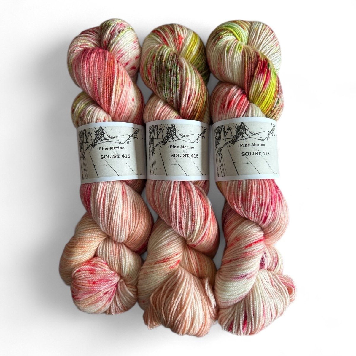 Atelier Franziska Uhl Fine Merino Sock „SOLISTEN“ - BONIFAKTUR - Solist 415 - Atelier Franziska Uhl Fine Merino Sock „SOLISTEN“