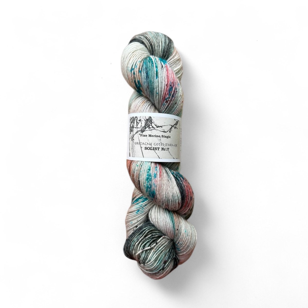 Atelier Franziska Uhl Merino Singles - BONIFAKTUR - Br - Solist Nr. 7 - Atelier Franziska Uhl Atelier Franziska Uhl Merino Singles Br - Solist Nr. 7