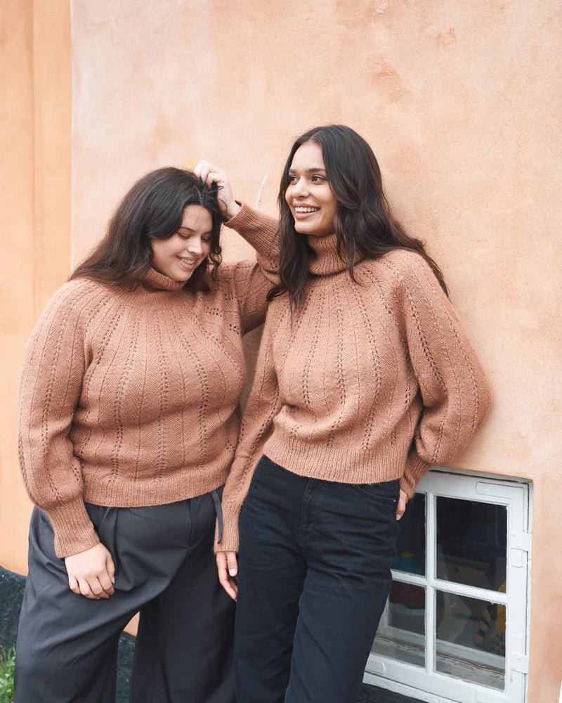 Fern Sweater – Strickanleitung & Garnpaket - BONIFAKTUR - Kleinste - Fern Sweater – Strickanleitung & Garnpaket