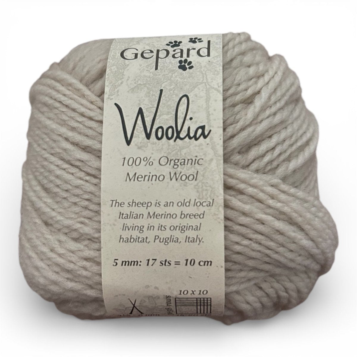 Gepard WOOLIA - BONIFAKTUR - 106 Oat Grey - Gepard WOOLIA