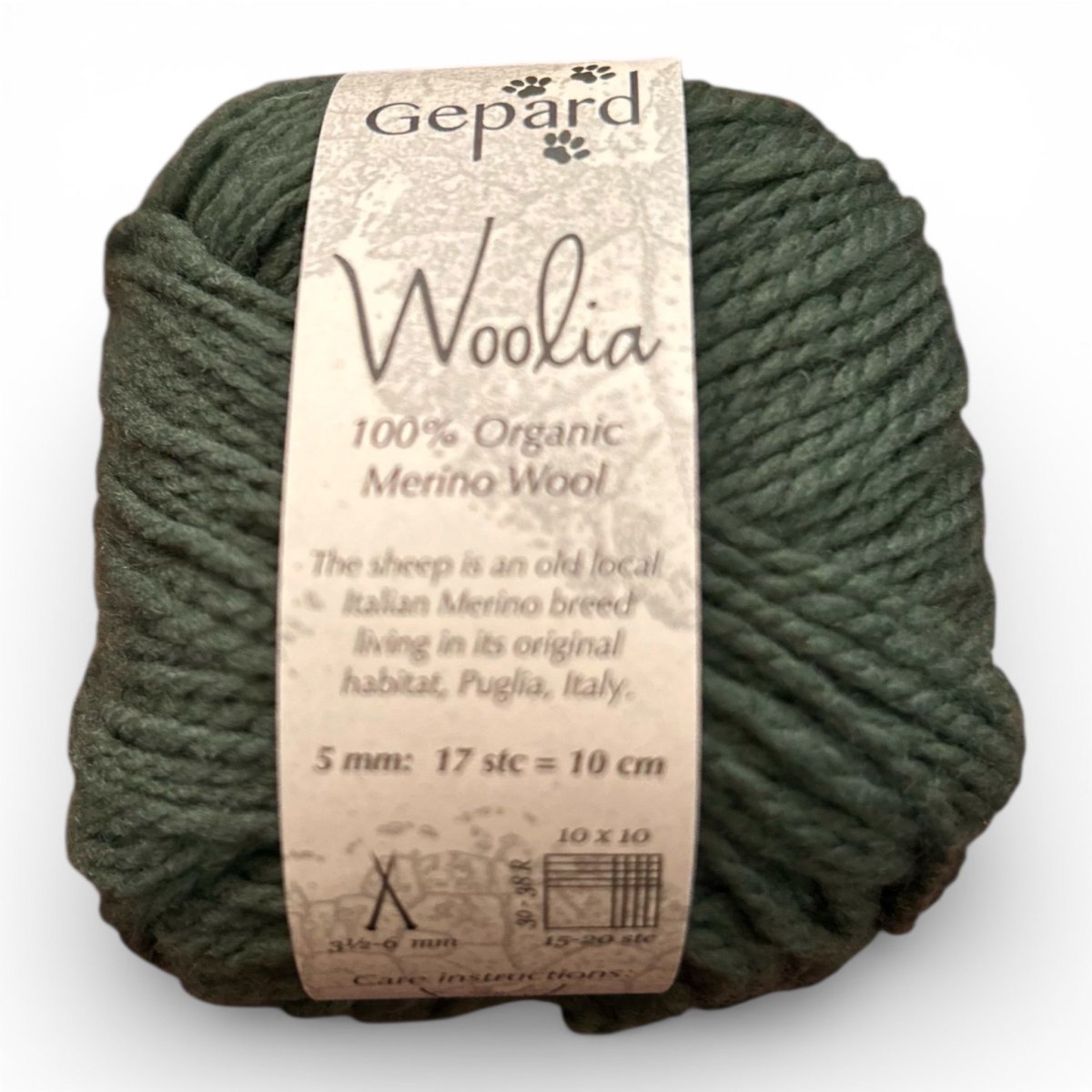 Gepard WOOLIA - BONIFAKTUR - 866 Dark Fern - Gepard WOOLIA