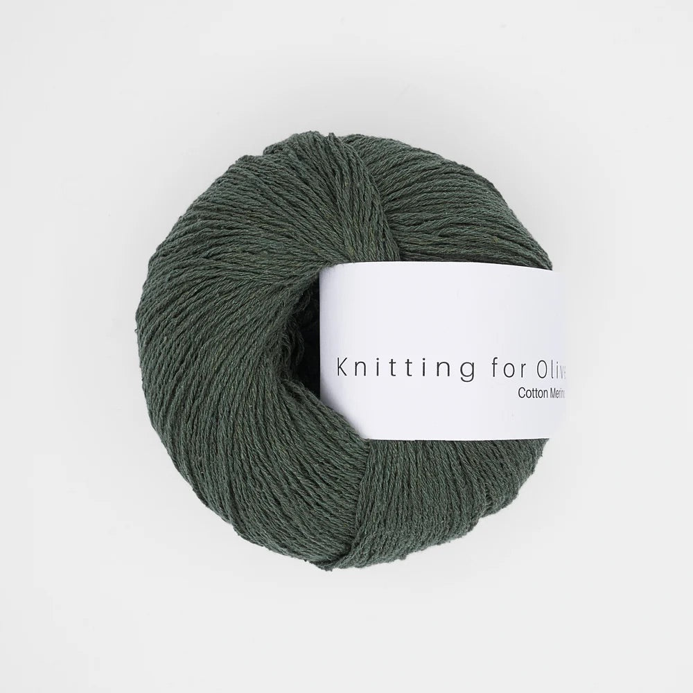 Knitting for Olive PURE SILK - BONIFAKTUR - Bottle Green - Knitting for Olive PURE SILK