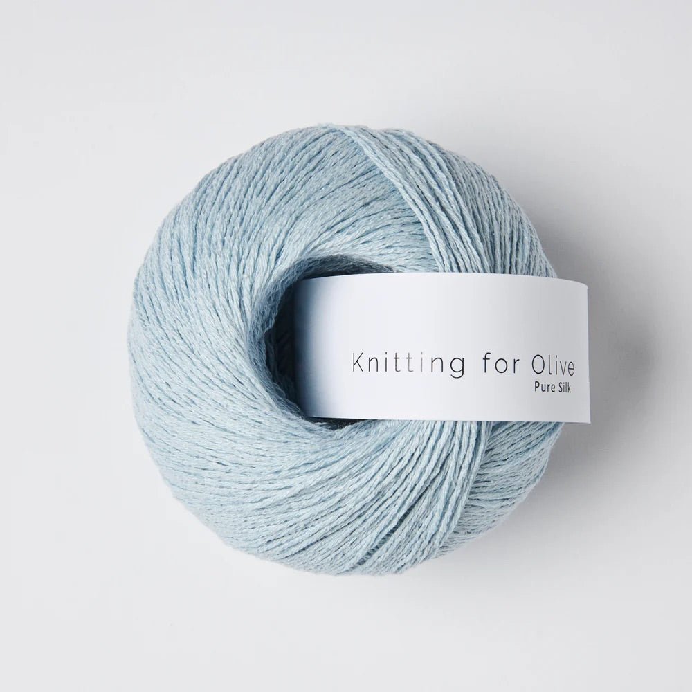 Knitting for Olive PURE SILK - BONIFAKTUR - Ice Blue - Knitting for Olive PURE SILK