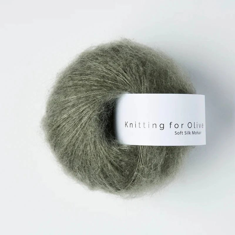 Knitting for Olive Soft Silk Mohair - BONIFAKTUR - Dusty Sea Green - Knitting for Olive Soft Silk Mohair