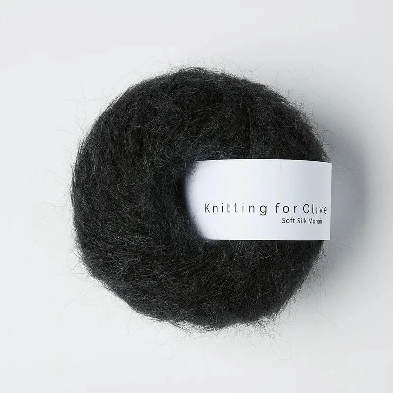 Knitting for Olive Soft Silk Mohair - BONIFAKTUR - Licorice - Knitting for Olive Knitting for Olive Soft Silk Mohair Licorice
