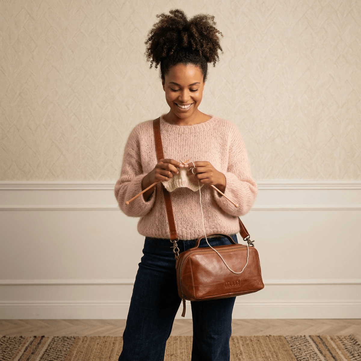 muud CLEO Projekt - Tasche - BONIFAKTUR - Whisky - #farbe_rich-brown