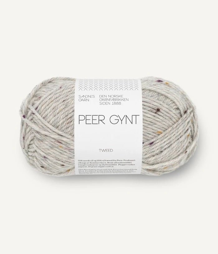 Sandnes PEER GYNT / PEER GYNT BY PETITEKNIT - BONIFAKTUR - 1035 Light Grey Tweed - Sandnes PEER GYNT / PEER GYNT BY PETITEKNIT