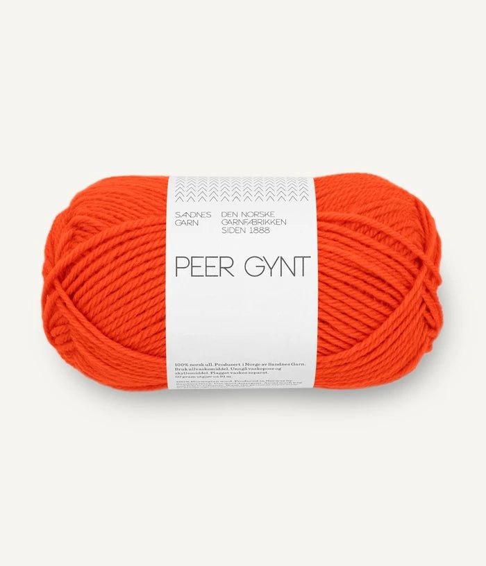 Sandnes PEER GYNT / PEER GYNT BY PETITEKNIT - BONIFAKTUR - 3819 Spicy Orange - Sandnes PEER GYNT / PEER GYNT BY PETITEKNIT