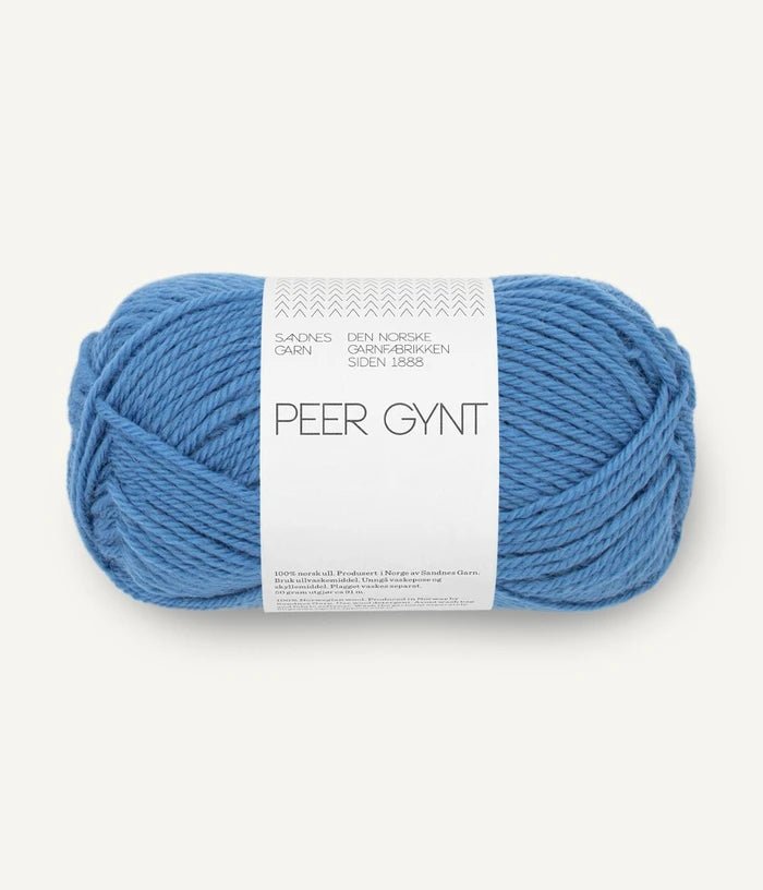 Sandnes PEER GYNT / PEER GYNT BY PETITEKNIT - BONIFAKTUR - 6044 Regatta Blue - Sandnes PEER GYNT / PEER GYNT BY PETITEKNIT