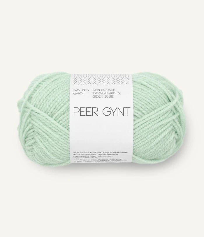 Sandnes PEER GYNT / PEER GYNT BY PETITEKNIT - BONIFAKTUR - 7911 Mint Green - Sandnes PEER GYNT / PEER GYNT BY PETITEKNIT