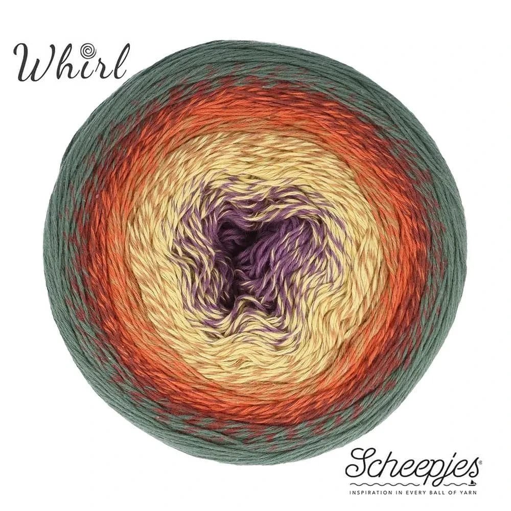 Scheepjes Cotton Whirl - BONIFAKTUR - 708 Pumpkin Spice - Scheepjes Scheepjes Cotton Whirl 708 Pumpkin Spice
