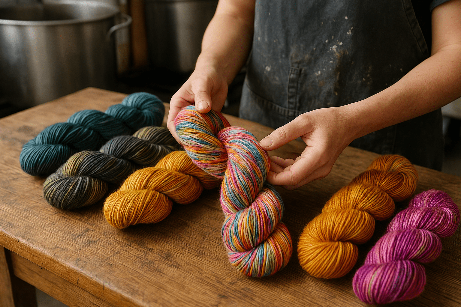 Warum handgefärbte Garne mehr sind als nur Farbe - BONIFAKTUR