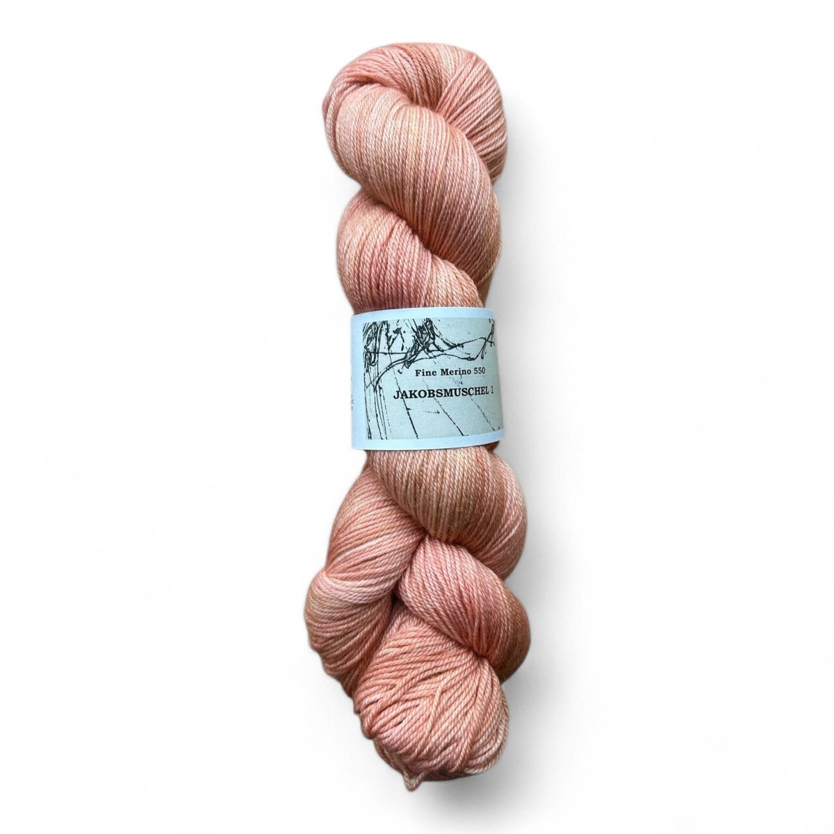 Atelier Franziska Uhl Fine Merino 550 - BONIFAKTUR - JAKOBSMUSCHEL 1 - Atelier Franziska Uhl Atelier Franziska Uhl Fine Merino 550 JAKOBSMUSCHEL 1