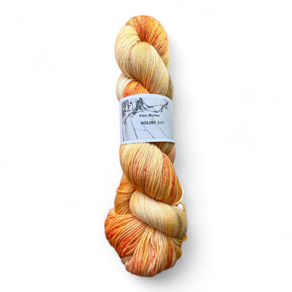 Atelier Franziska Uhl Fine Merino Sock „SOLISTEN“ - BONIFAKTUR - Solist 317 - Atelier Franziska Uhl Atelier Franziska Uhl Fine Merino Sock „SOLISTEN“ Solist 317