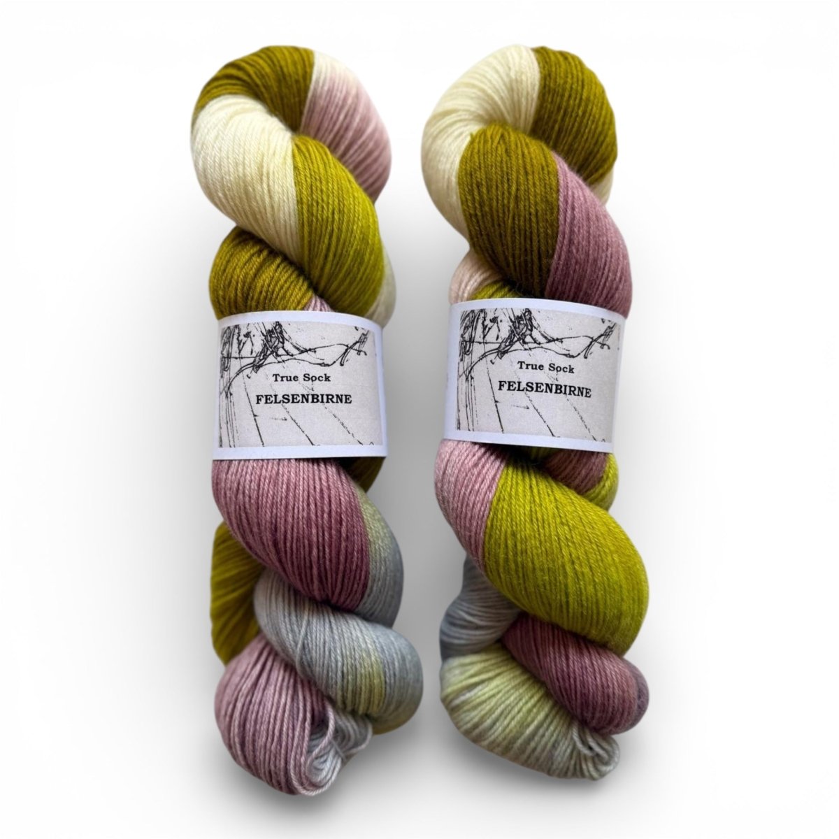 Atelier Franziska Uhl HANDGEFÄRBTE SOCKENWOLLE - TRUE SOCK - BONIFAKTUR - Felsenbirne - Atelier Franziska Uhl HANDGEFÄRBTE SOCKENWOLLE - TRUE SOCK