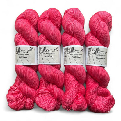 Atelier Franziska Uhl Merino Singles - BONIFAKTUR - Flamingo - Atelier Franziska Uhl Atelier Franziska Uhl Merino Singles Flamingo