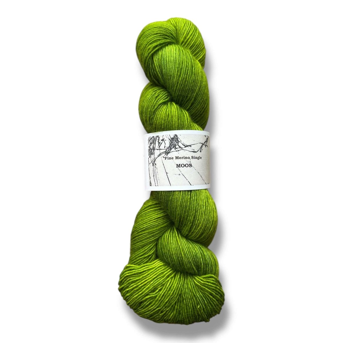 Atelier Franziska Uhl Merino Singles - BONIFAKTUR - Moos - Atelier Franziska Uhl Atelier Franziska Uhl Merino Singles Moos