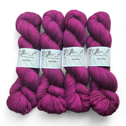 Atelier Franziska Uhl Merino Singles - BONIFAKTUR - Rotkohl - Atelier Franziska Uhl Atelier Franziska Uhl Merino Singles Rotkohl