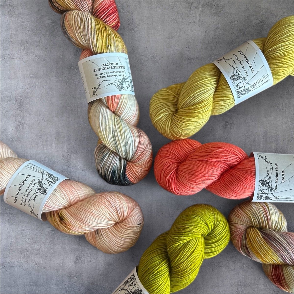 Atelier Franziska Uhl Merino Singles - BONIFAKTUR - Weizenfeld - Atelier Franziska Uhl Atelier Franziska Uhl Merino Singles