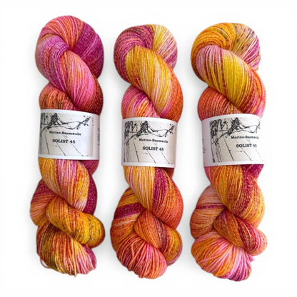 Atelier Franziska Uhl - SOCK MERINO / BAUMWOLLE - FINE COTTON SOCK - BONIFAKTUR - Solist 45 - Atelier Franziska Uhl - SOCK MERINO / BAUMWOLLE - FINE COTTON SOCK