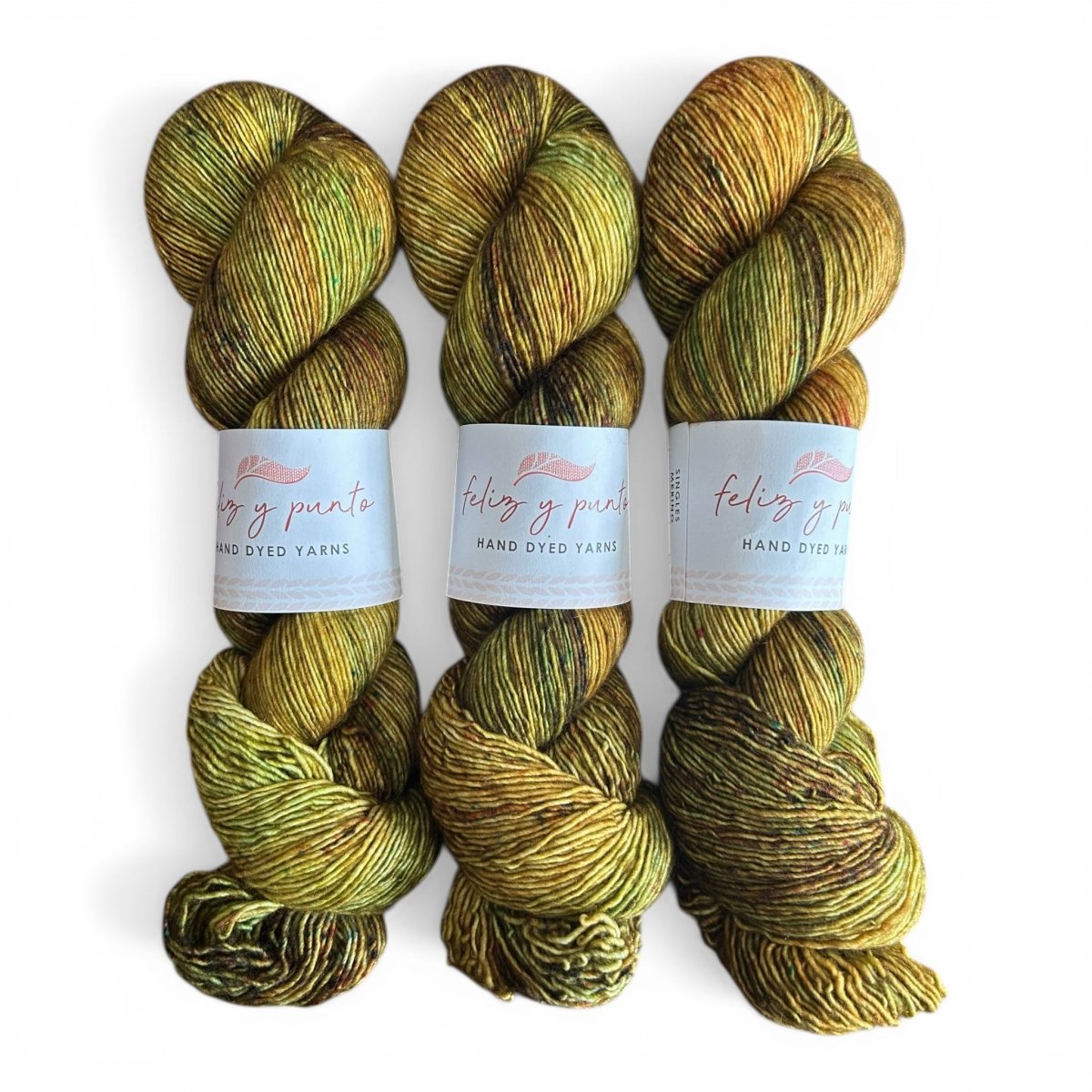 Feliz y Punto MERINO SINGLES - BONIFAKTUR - Wet Leaves - Feliz y Punto MERINO SINGLES