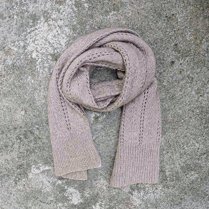 Fern Scarf – Strickanleitung & Garnpaket - BONIFAKTUR - Kleinste - Fern Scarf – Strickanleitung & Garnpaket