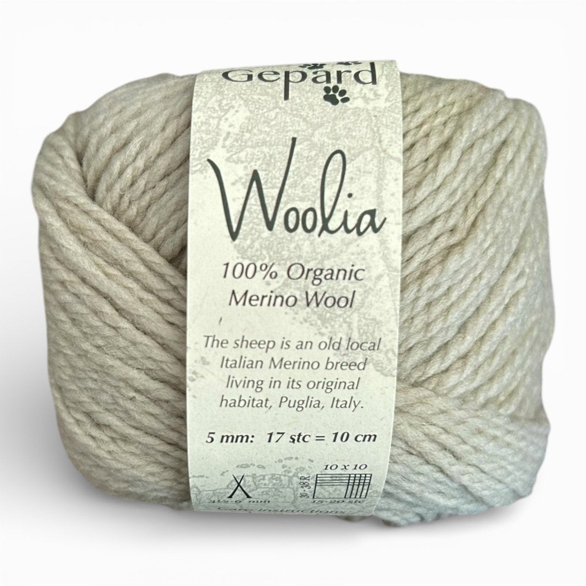 Gepard WOOLIA - BONIFAKTUR - 530 Feather Grey - Gepard WOOLIA