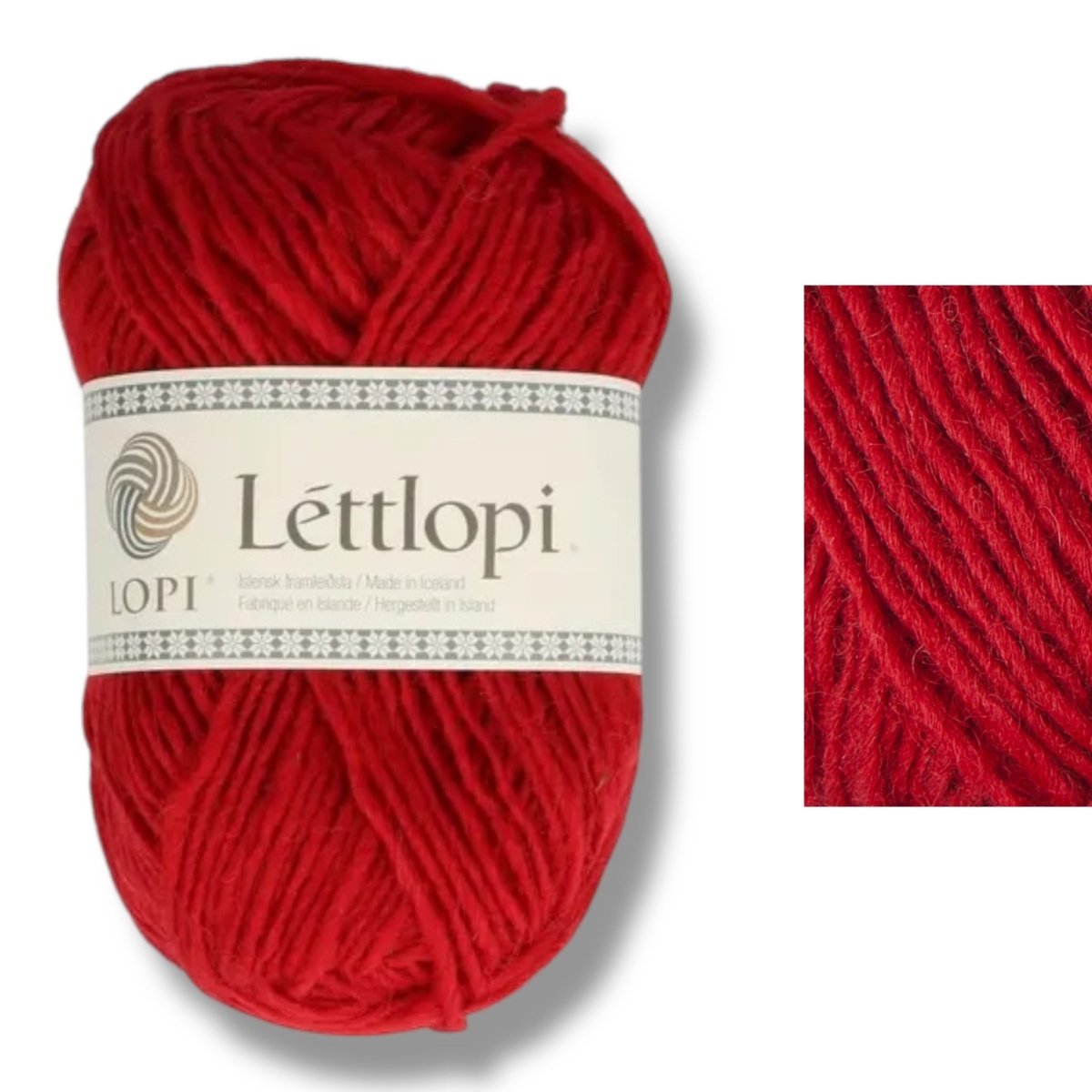 ISTEX LOPI LÉTTLOPI - BONIFAKTUR - 9434 Crimson Red - ISTEX LOPI LÉTTLOPI