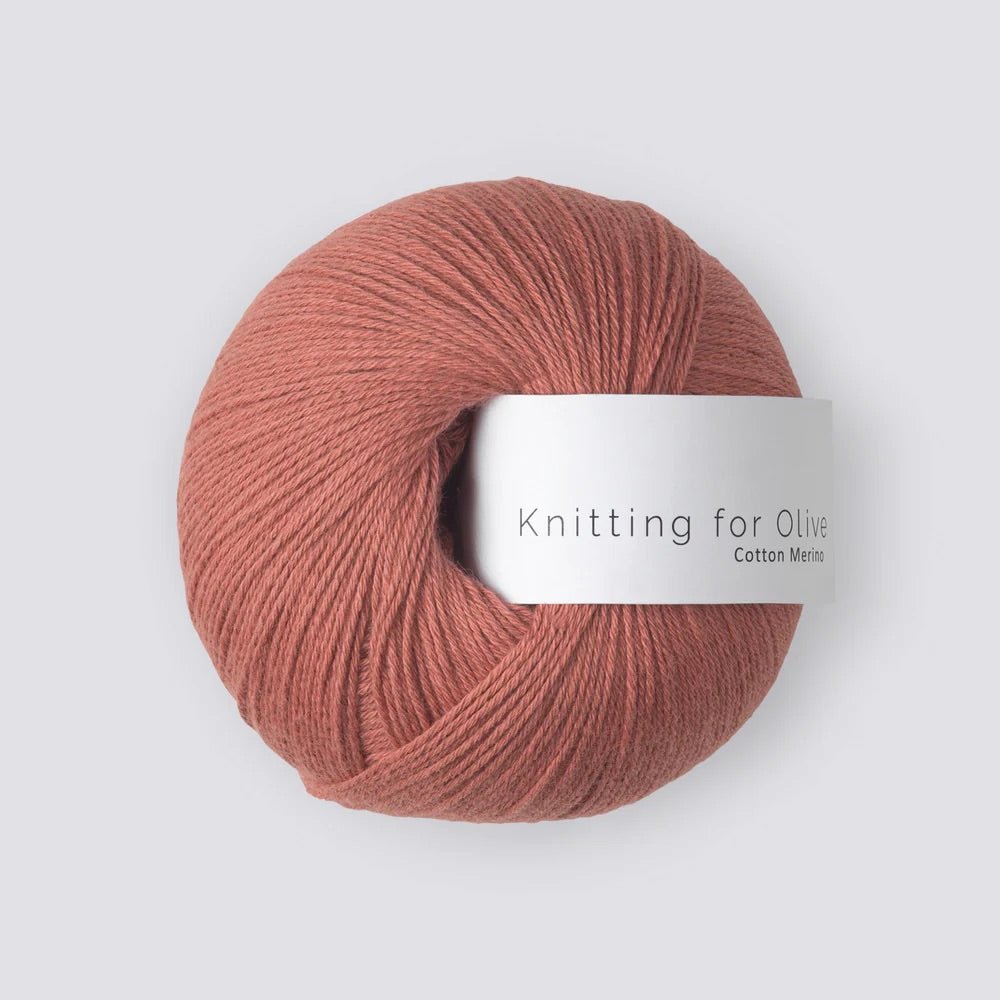 Knitting for Olive COTTON MERINO - BONIFAKTUR - Terracotta Rose - Knitting for Olive COTTON MERINO