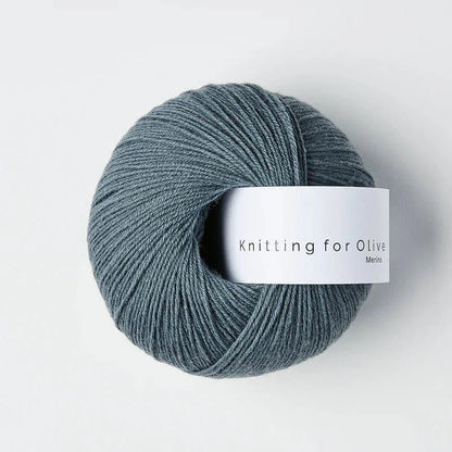 Knitting for Olive Merino - BONIFAKTUR - Dusty Petroleum Blue - Knitting for Olive Merino