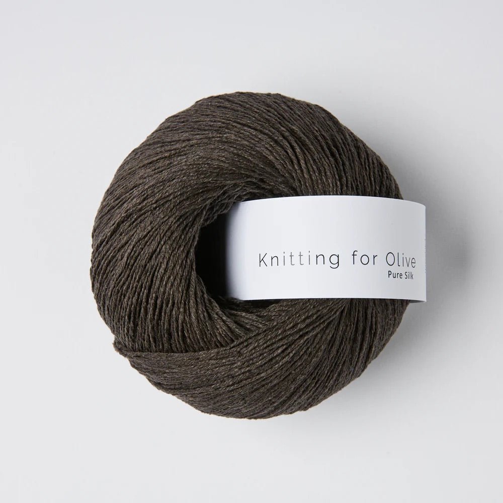 Knitting for Olive PURE SILK - BONIFAKTUR - Brown Bear - Knitting for Olive PURE SILK