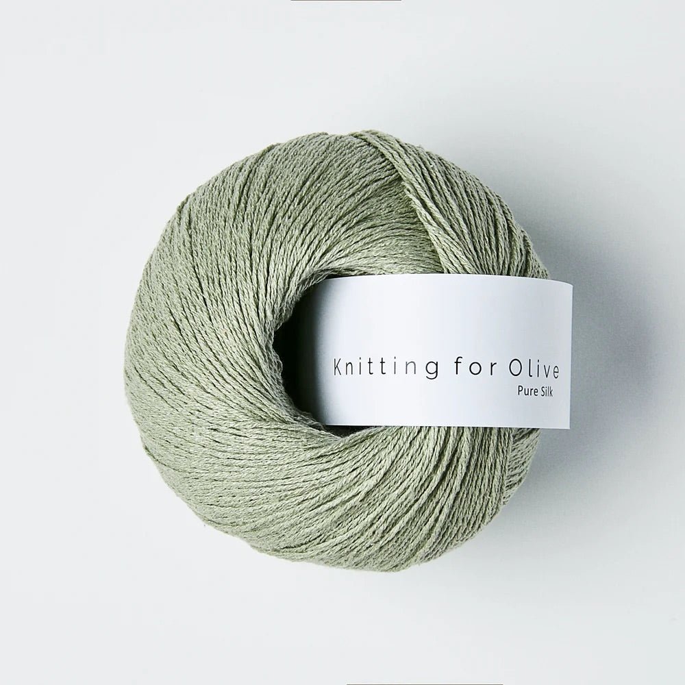 Knitting for Olive PURE SILK - BONIFAKTUR - Dusty Artichoke - Knitting for Olive PURE SILK