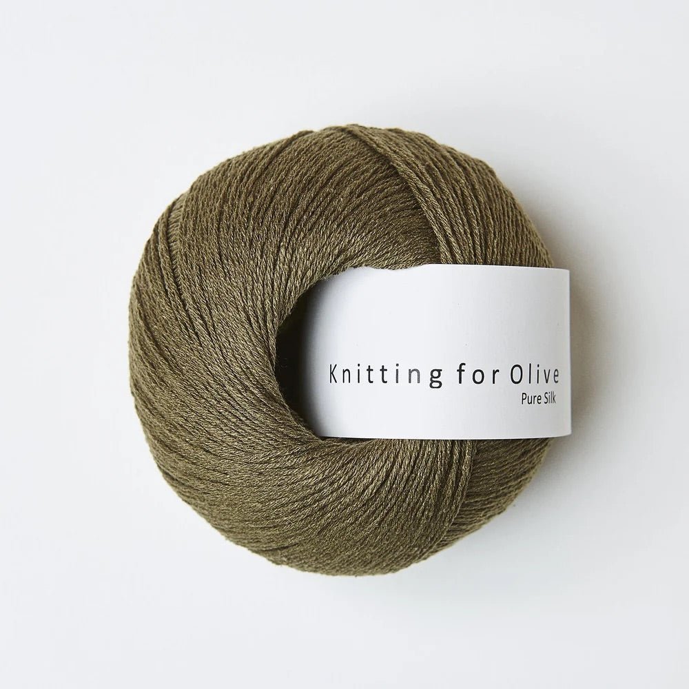Knitting for Olive PURE SILK - BONIFAKTUR - Olive - Knitting for Olive PURE SILK