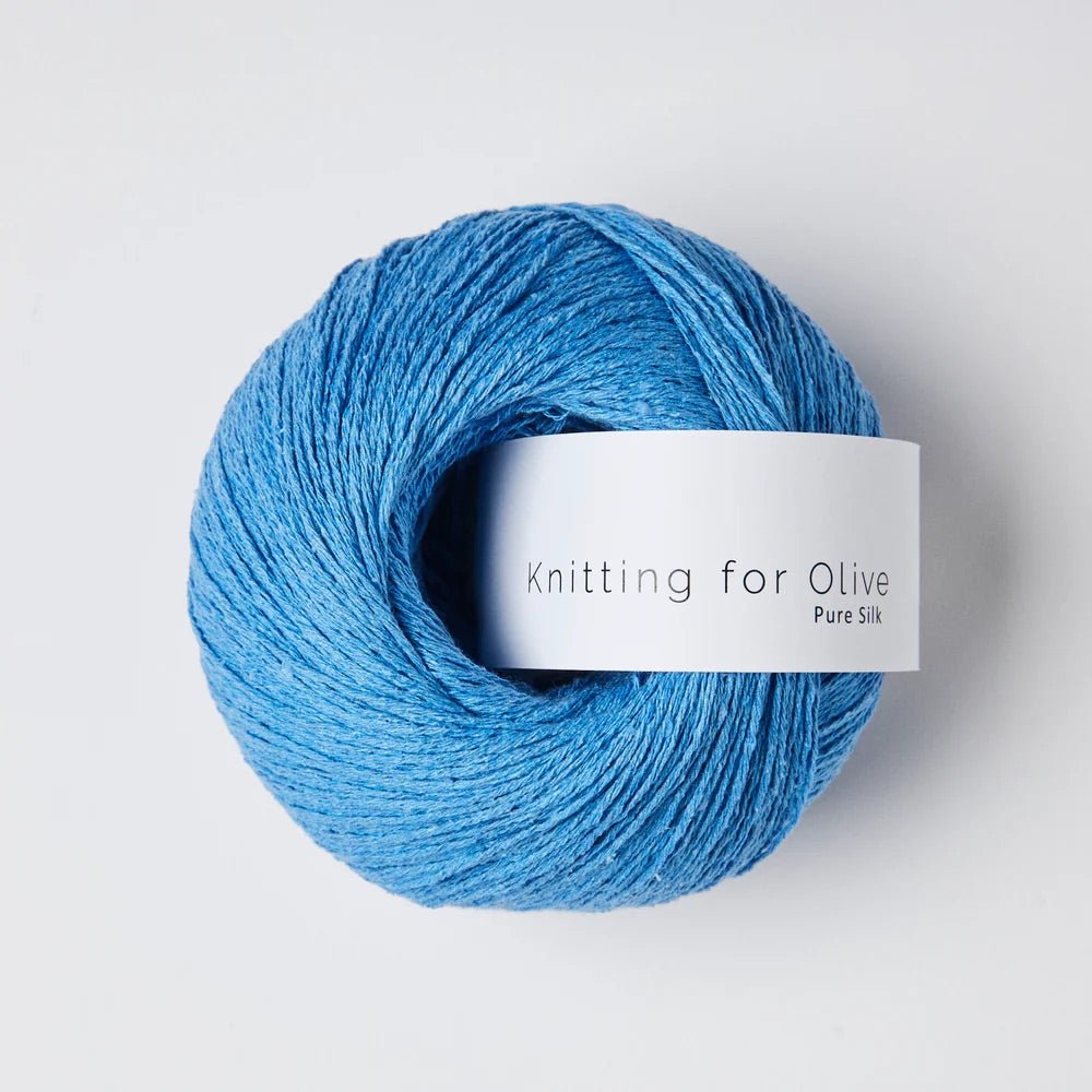 Knitting for Olive PURE SILK - BONIFAKTUR - Poppy Blue - Knitting for Olive PURE SILK