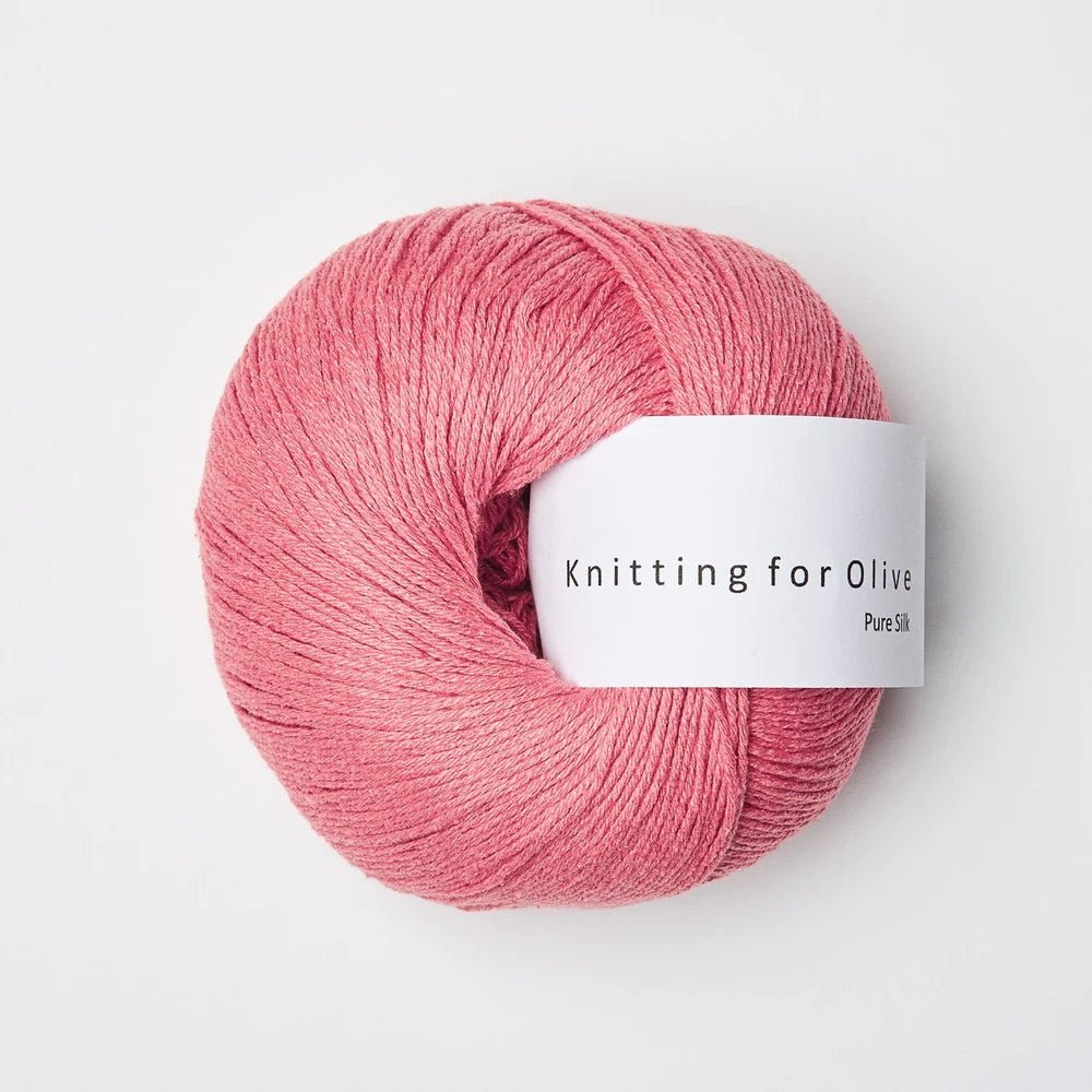 Knitting for Olive PURE SILK - BONIFAKTUR - Raspberry Pink - Knitting for Olive PURE SILK
