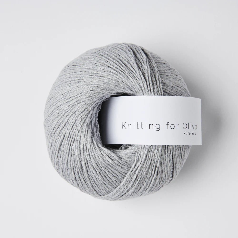 Knitting for Olive PURE SILK - BONIFAKTUR - Soft Blue - Knitting for Olive PURE SILK