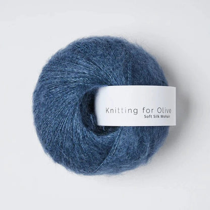 Knitting for Olive Soft Silk Mohair - BONIFAKTUR - Blue Jeans - Knitting for Olive Soft Silk Mohair