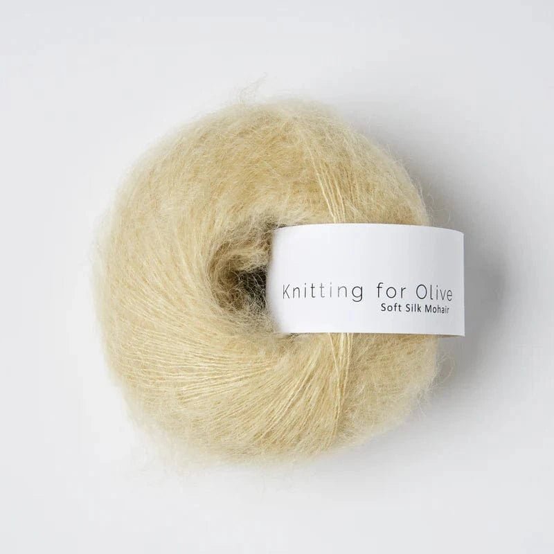 Knitting for Olive Soft Silk Mohair - BONIFAKTUR - Dusty Banana - Knitting for Olive Knitting for Olive Soft Silk Mohair Dusty Banana