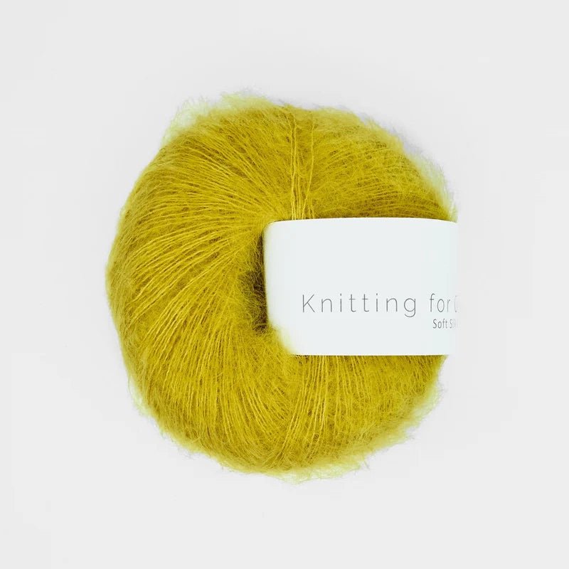 Knitting for Olive SOFT SILK MOHAIR - BONIFAKTUR - Umami Yellow - Knitting for Olive SOFT SILK MOHAIR