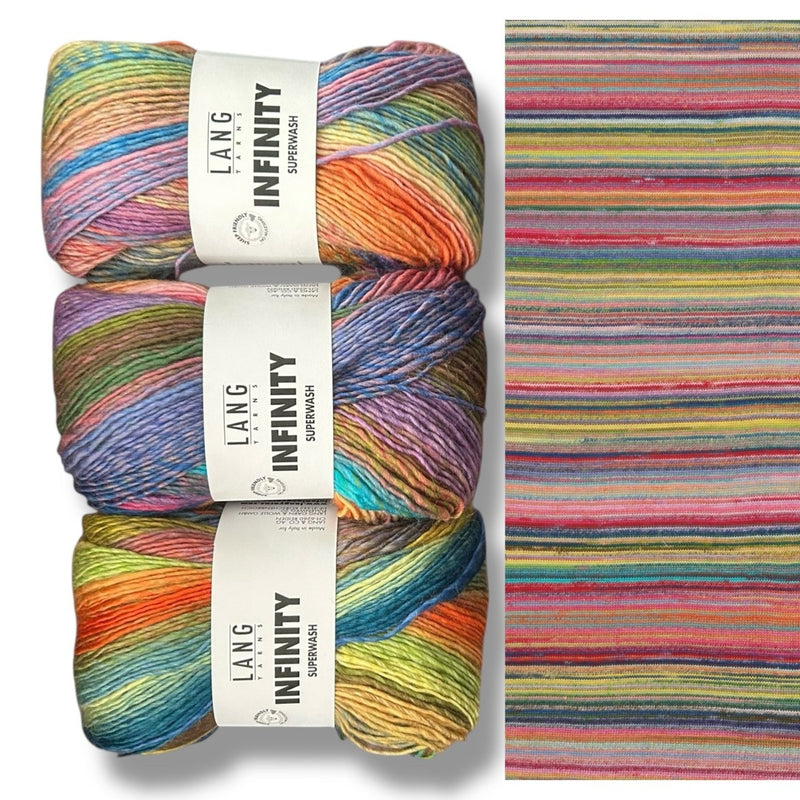 Lang Yarns INFINITY - BONIFAKTUR - 001 - Lang Yarns INFINITY