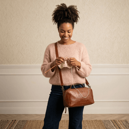 muud CLEO Projekt - Tasche - BONIFAKTUR - Whisky - #farbe_rich-brown