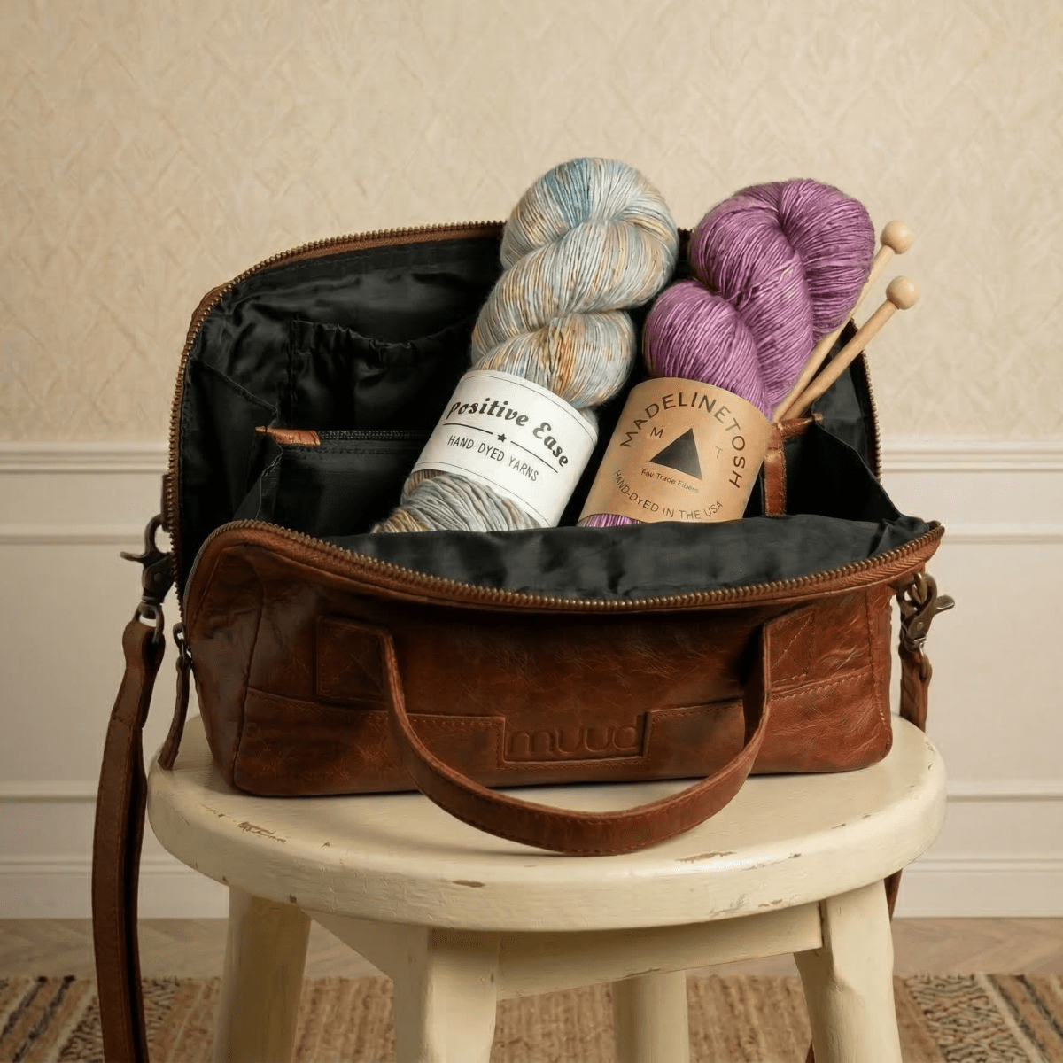 muud CLEO Projekt - Tasche - BONIFAKTUR - Whisky - #farbe_rich-brown