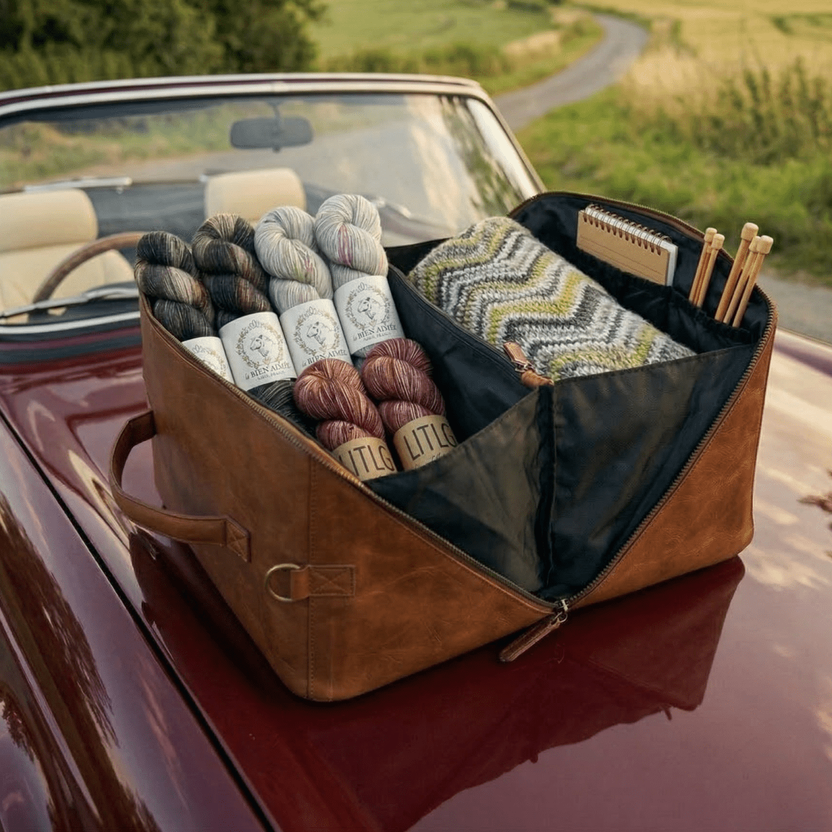 muud CLEO XL Projekt - Tasche - BONIFAKTUR - Rich Brown - #farbe_rich-brown