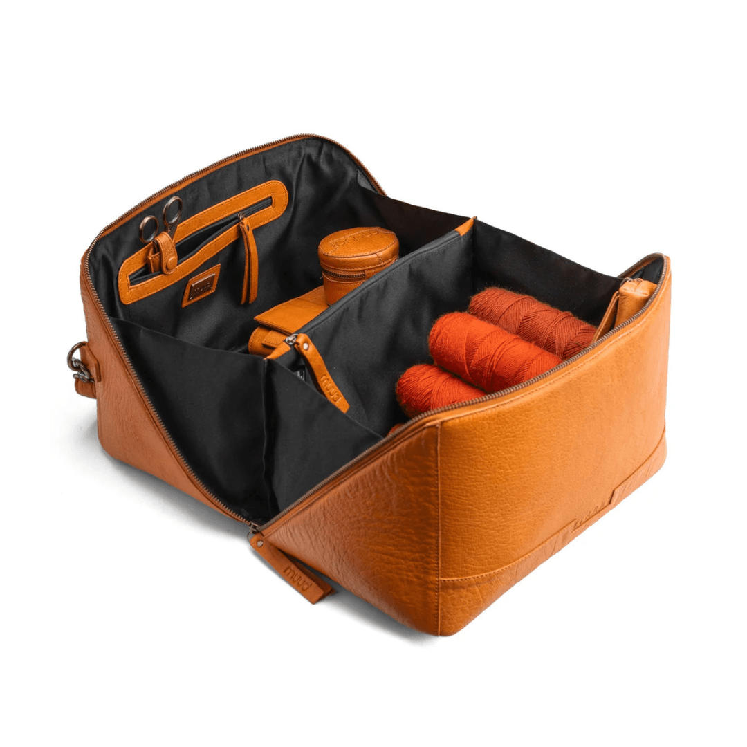 muud CLEO XL Projekt - Tasche - BONIFAKTUR - Rich Brown - #farbe_whisky