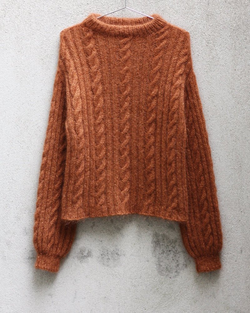 Ribbed Cable Sweater – Strickanleitung & Garnpaket - BONIFAKTUR - Kleinste - Ribbed Cable Sweater – Strickanleitung & Garnpaket