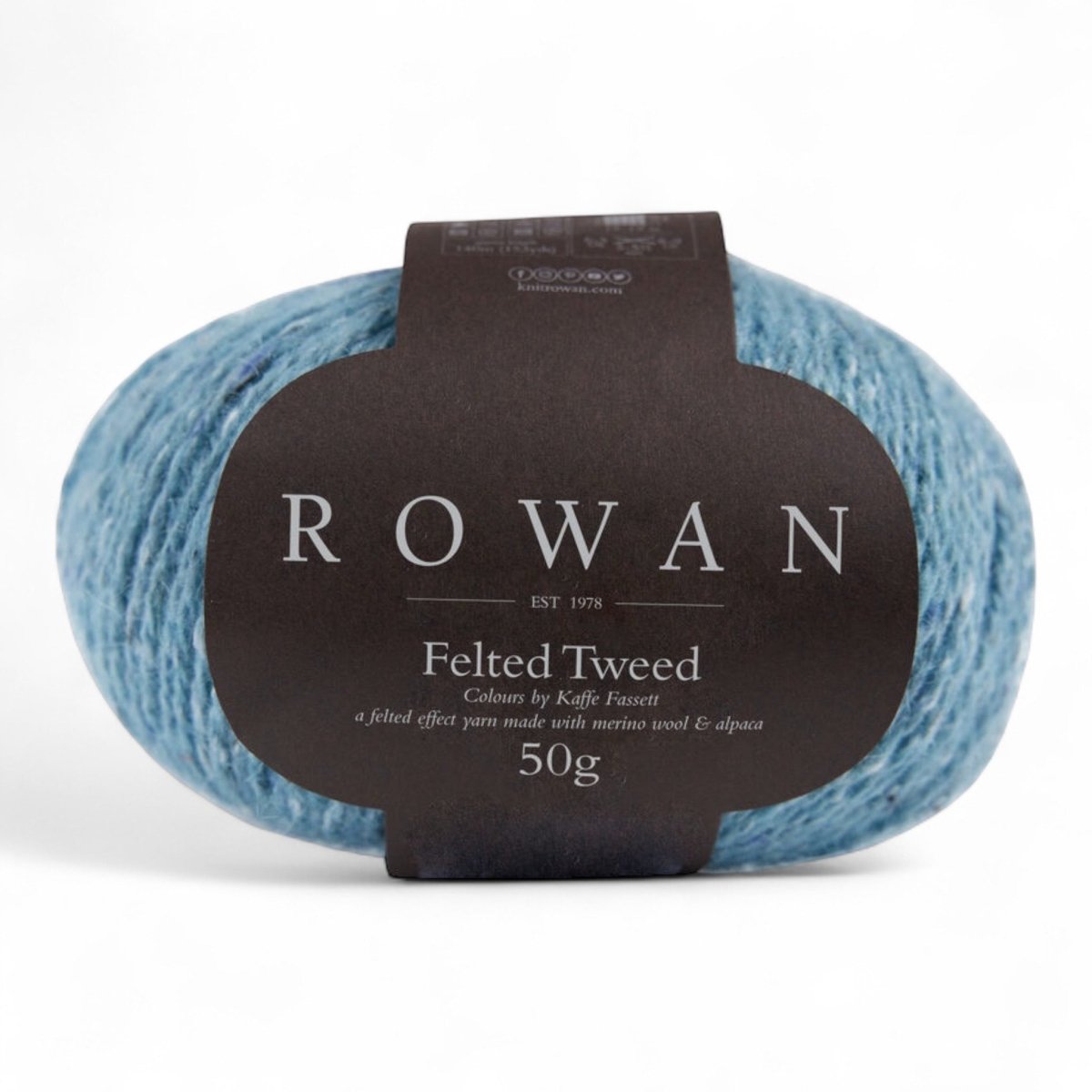 ROWAN FELTED TWEED - BONIFAKTUR - 218 Fjord / Kaffe Fassett - ROWAN FELTED TWEED